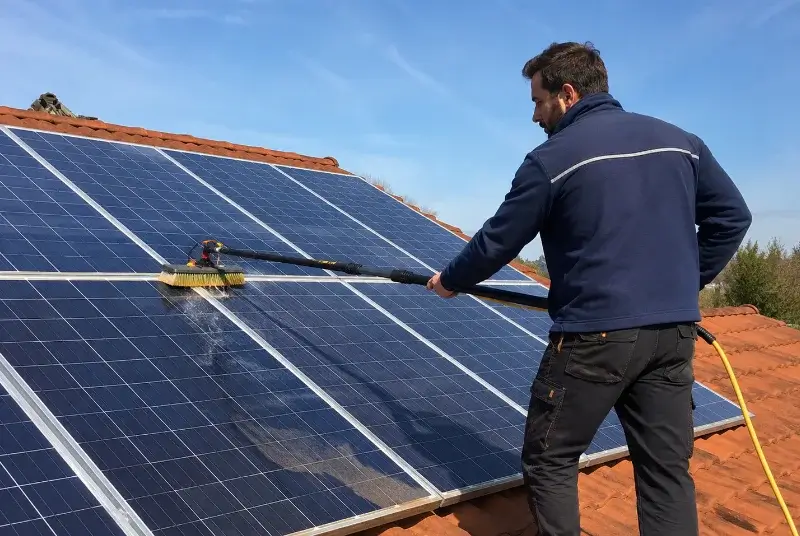 Nettoyage et entretien de panneaux solaires à Somain